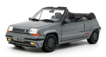 OT1196 Renault 5 GT Turbo Cabriolet 1995 Gris Tungstene 1:18